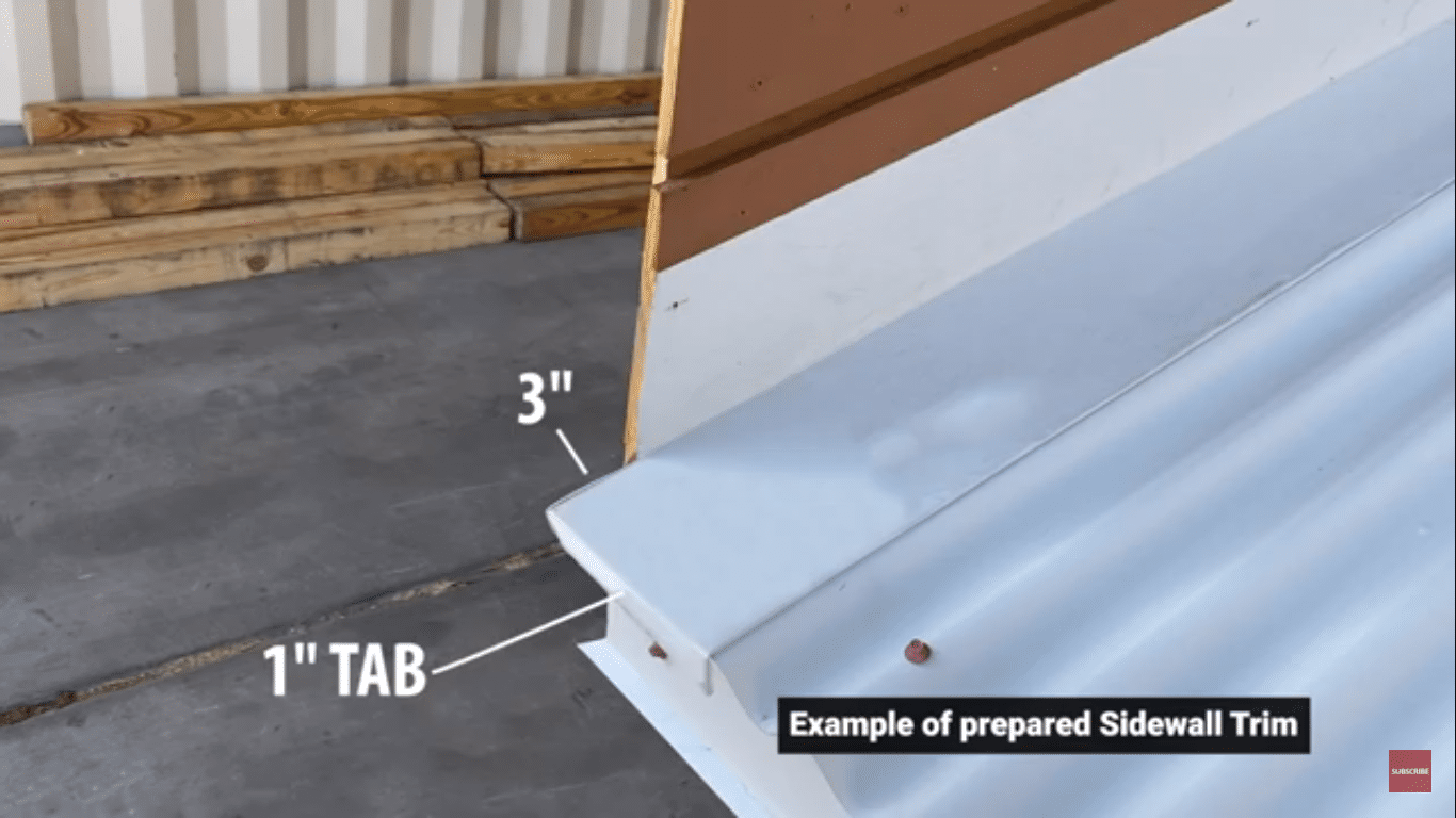 How To Install Sidewall Flashing For A Metal Roof Step By Step Guide